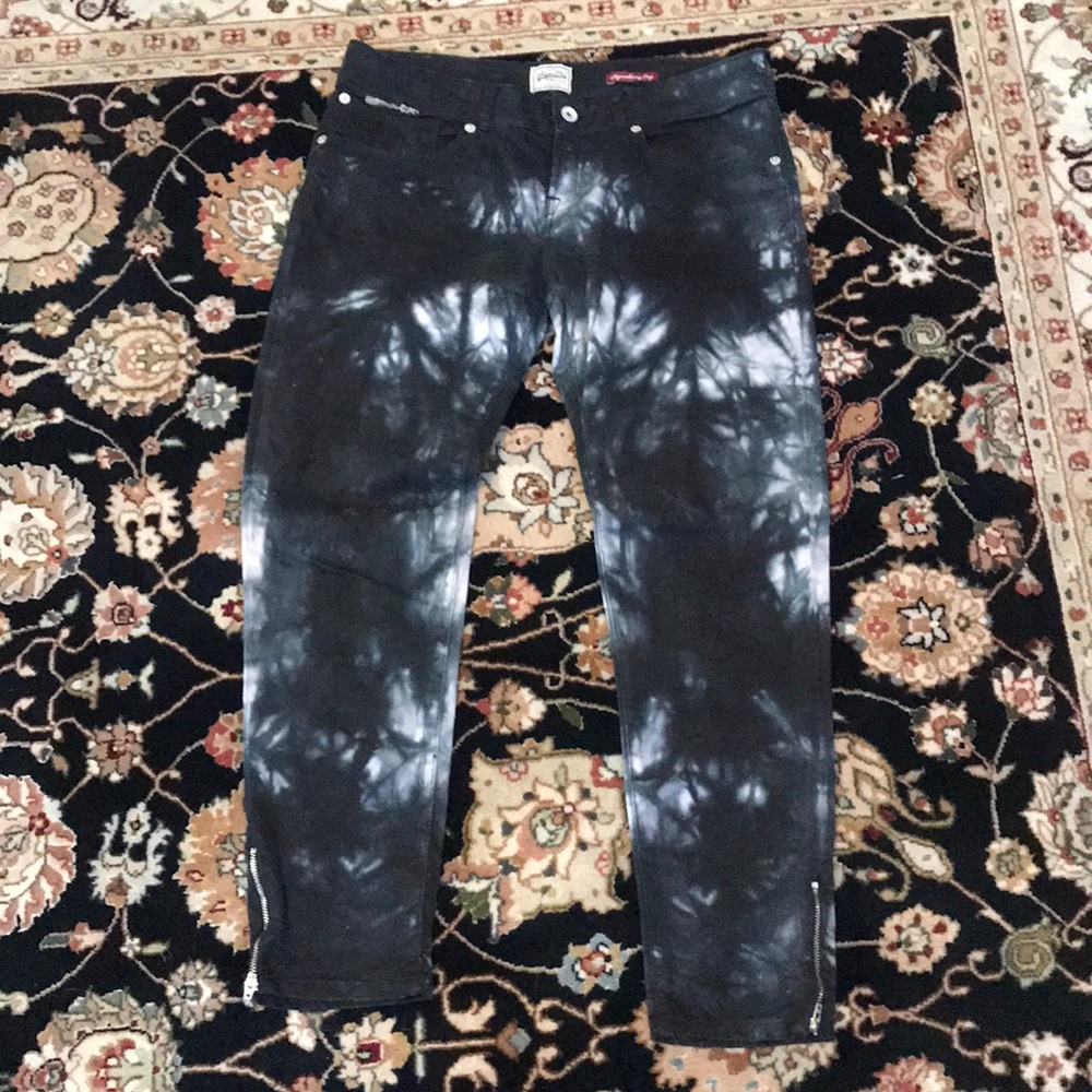 VINTAGE SUPER SKINNY DENIM CROP JEANS